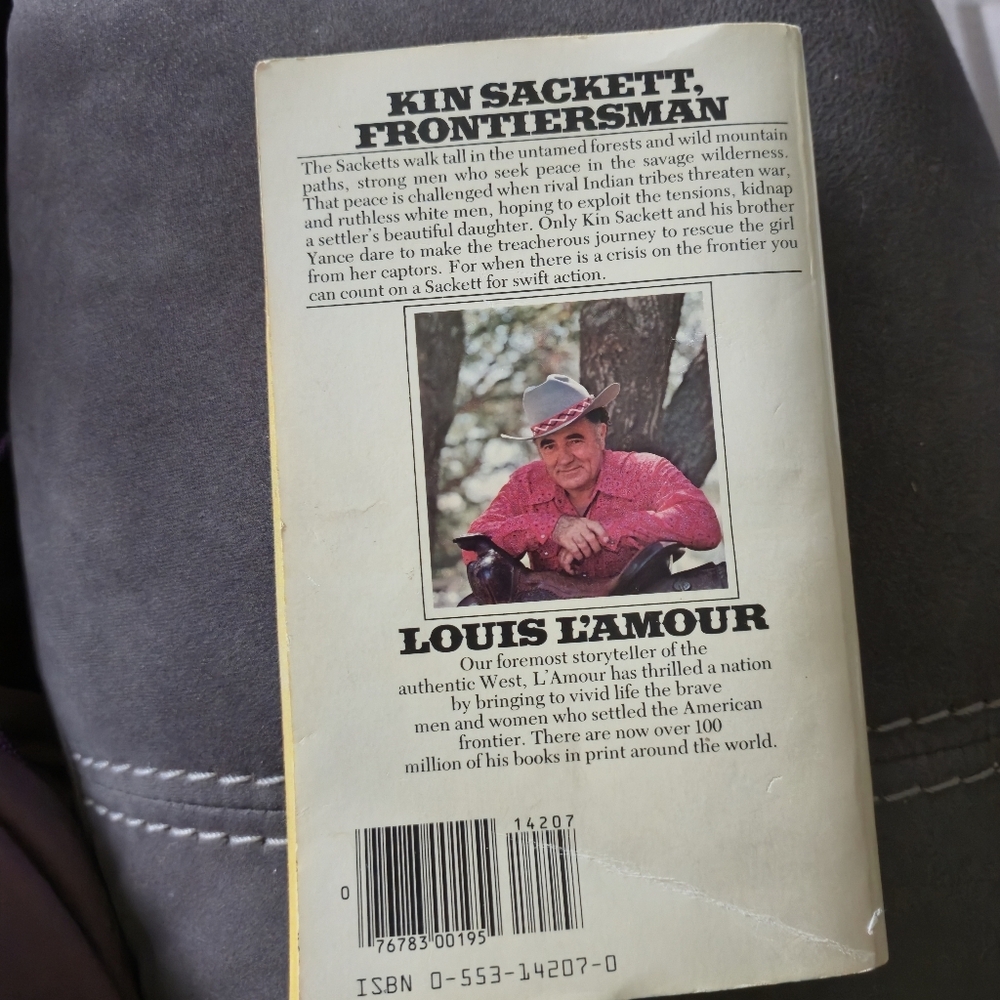 Louis L’Amour The Warrior's Path 1980 Paperback The Sacketts #15 First Edition - Picture 4 of 8